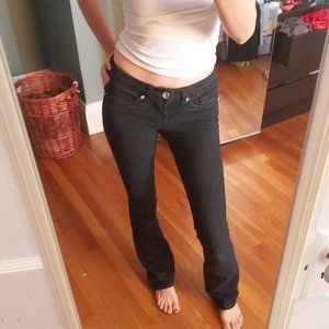 Western Style Black Jeans